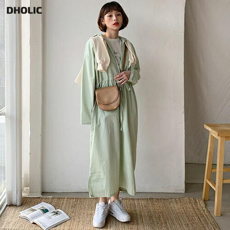 【只今10%OFF】ドロストシャツワンピース・全3色・b57712 レディース 【ops】【ワンピース ロング丈 ロングワンピー