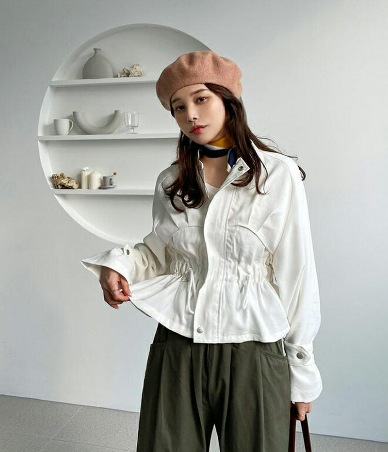 【只今10%OFF】ドロストラグランジャケット・全3色・t60899 レディース【jk】【アウター ジャケット ラグラン ドロス