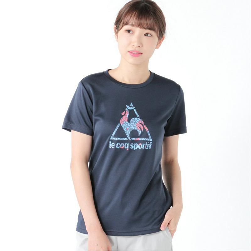 レディース　ロゴ半袖Ｔシャツ（ルコックスポルティフ/le coq sportif）