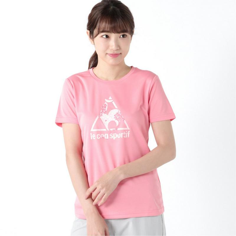 レディース　ロゴ半袖Ｔシャツ（ルコックスポルティフ/le coq sportif）