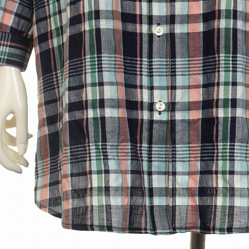 ヘリンボンシャーリングシャツチュニック【ＬＬ～５Ｌ】