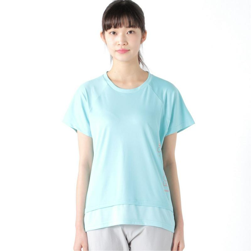 レディース　配色半袖Ｔシャツ