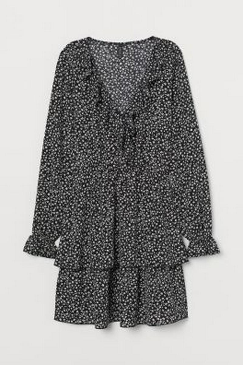 シフォンワンピース