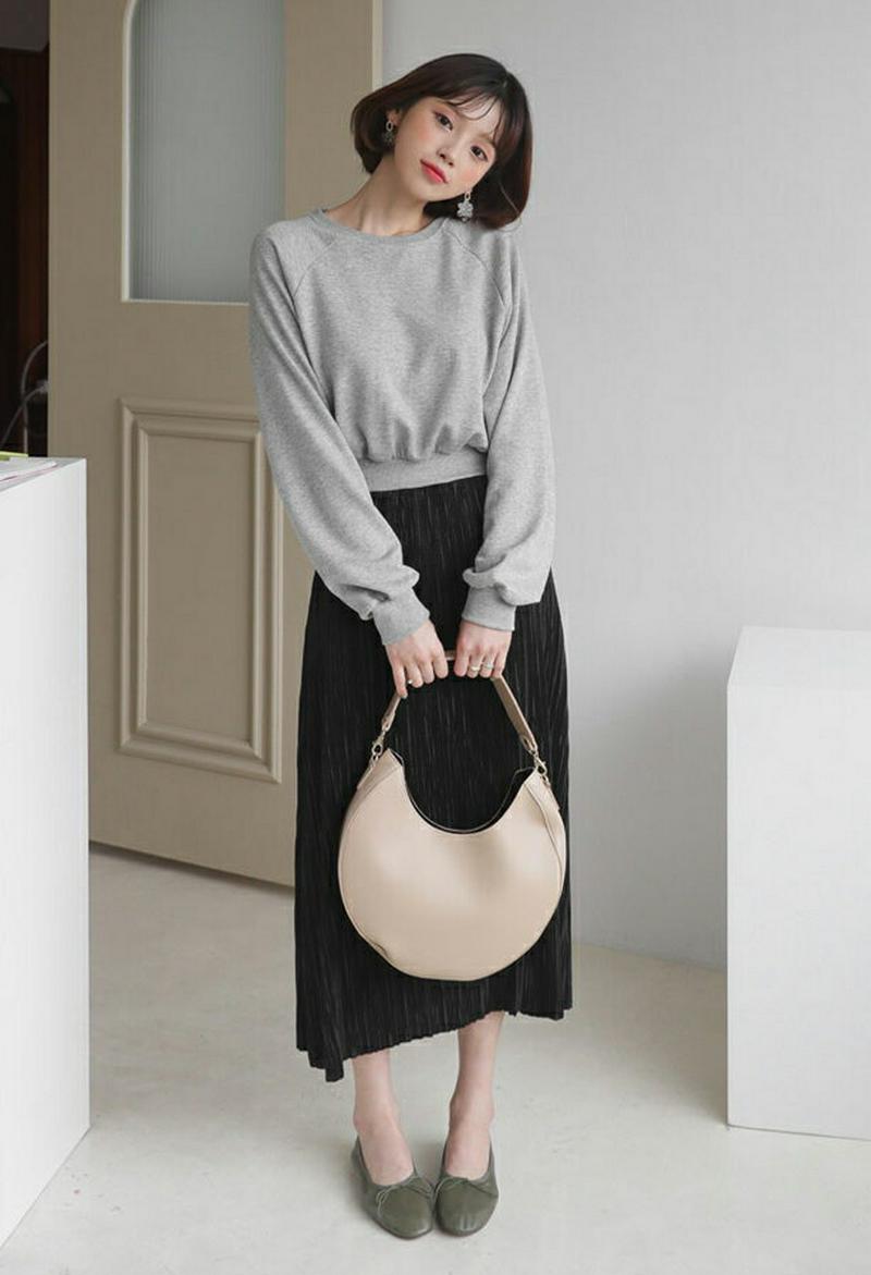 プリーツ配色ワンピース・全3色・b55354 レディース 【ops】【ワンピース ロング ロング丈 レイヤード風 レイヤード プ