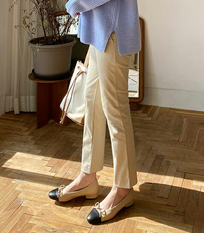 スリムストレートパンツ・全3色・b61025 レディース【pt】【パンツ ズボン ボトムス ロングパンツ ストレート ストレート