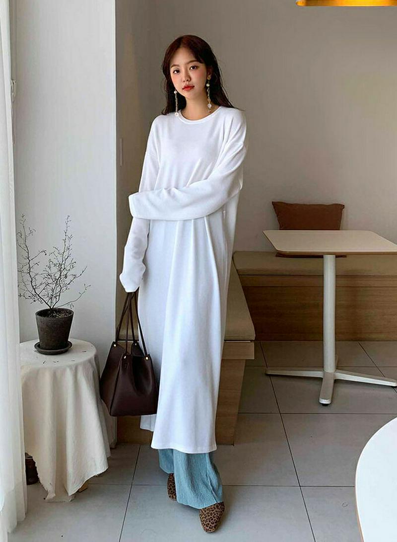 ウエストボタンワンピース・全3色・t55323 レディース 【ops】【ワンピース ロング ロングワンピース ロング丈 ツイスト