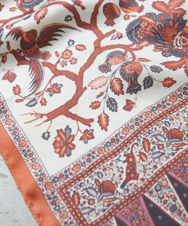 ○Indoneshia Batik 更紗スカーフ（cardo fabrica）