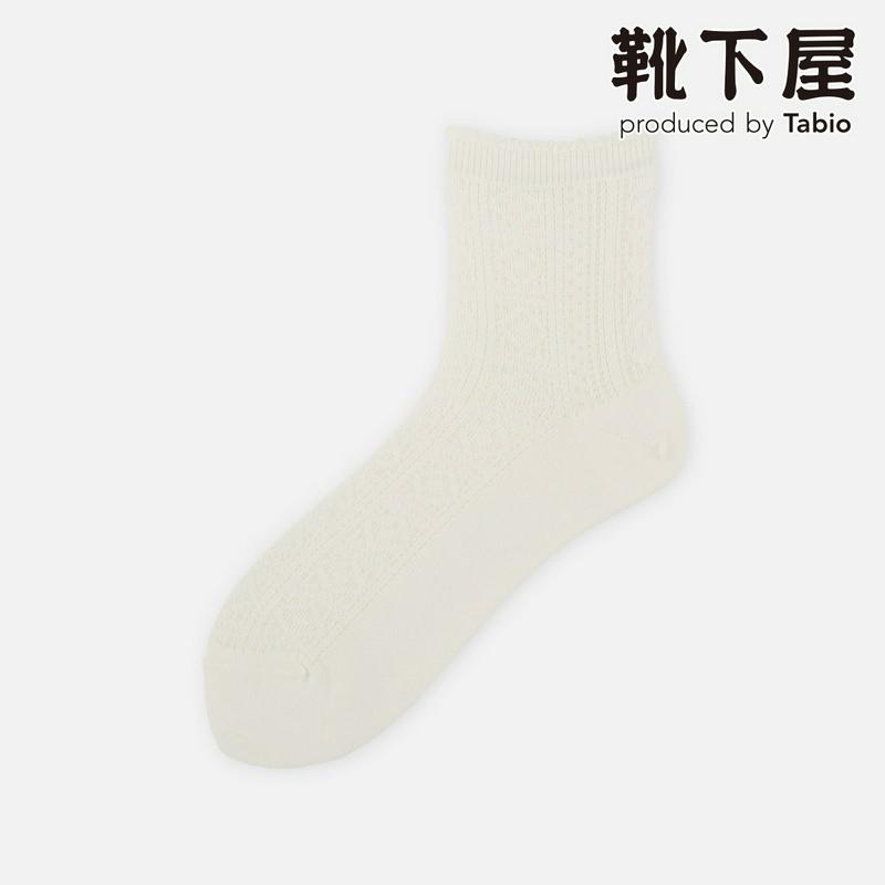 【全品送料無料★〜6/11 23:59迄】【あす楽】【Tabio】 メッシュアンティークレース風ソックス / 靴下屋 靴下 タビオ くつ下 レディース 日本製