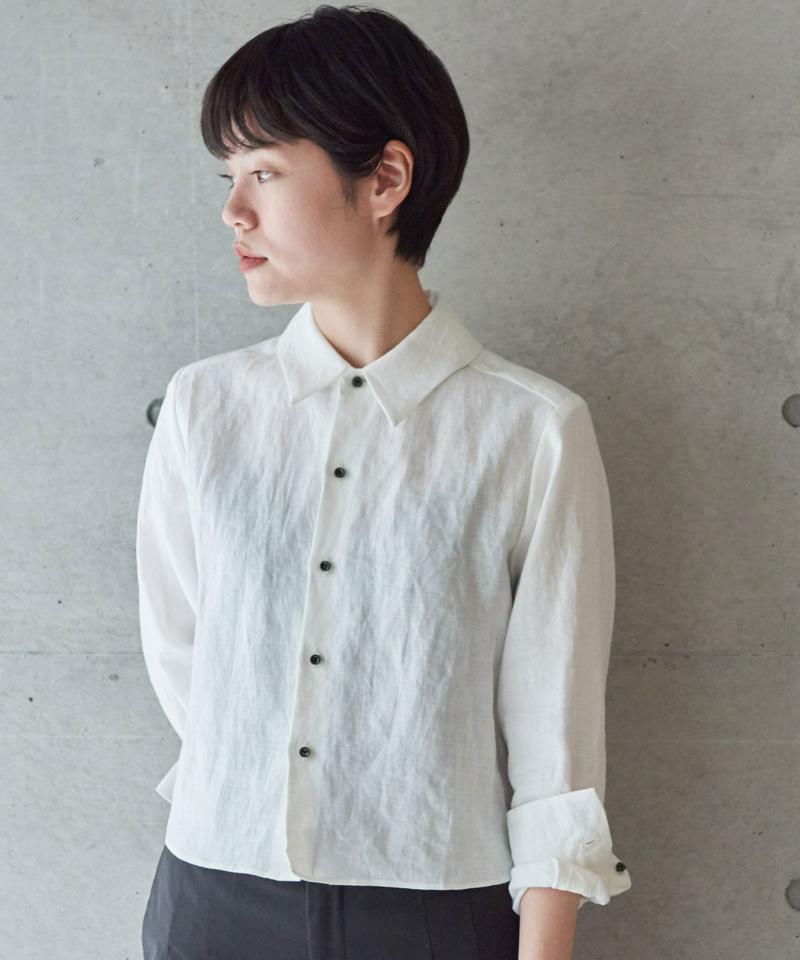 △○40/-プレーンファブリック ブラウス（nitca）