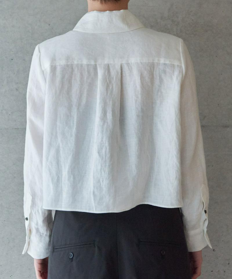 △○40/-プレーンファブリック ブラウス（nitca）