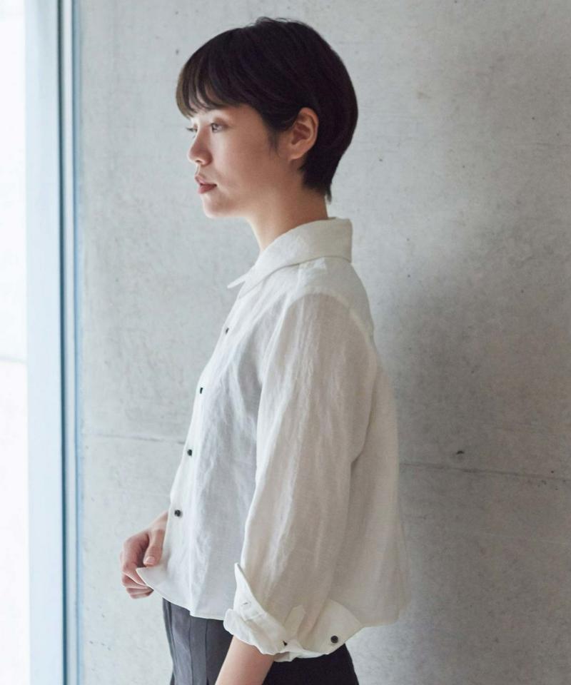 △○40/-プレーンファブリック ブラウス（nitca）