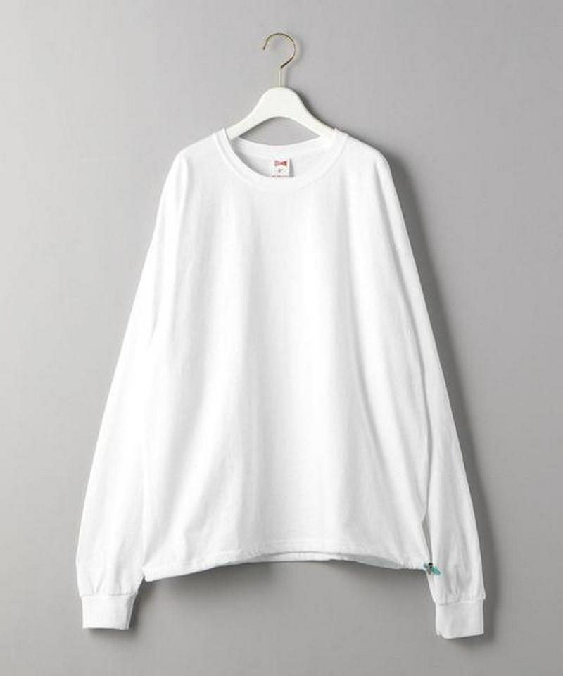 【別注】＜VOTE MAKE NEW CLOTHES＞ドローコードロングスリーブTシャツ