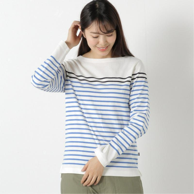 レディース　長袖バスクＴシャツ（エーグル/AIGLE）