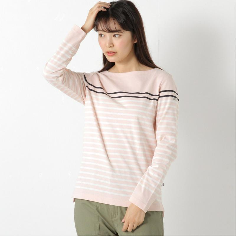レディース　長袖バスクＴシャツ（エーグル/AIGLE）