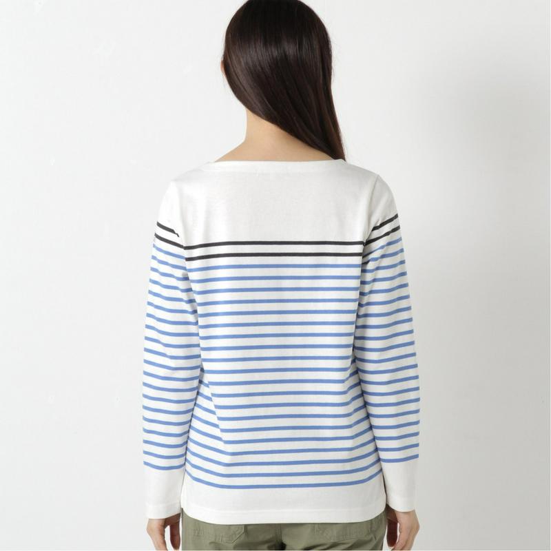 レディース　長袖バスクＴシャツ（エーグル/AIGLE）