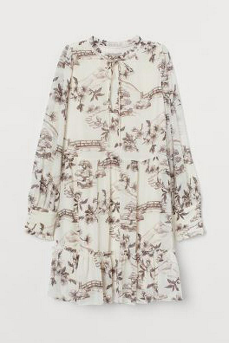 シフォンワイドワンピース