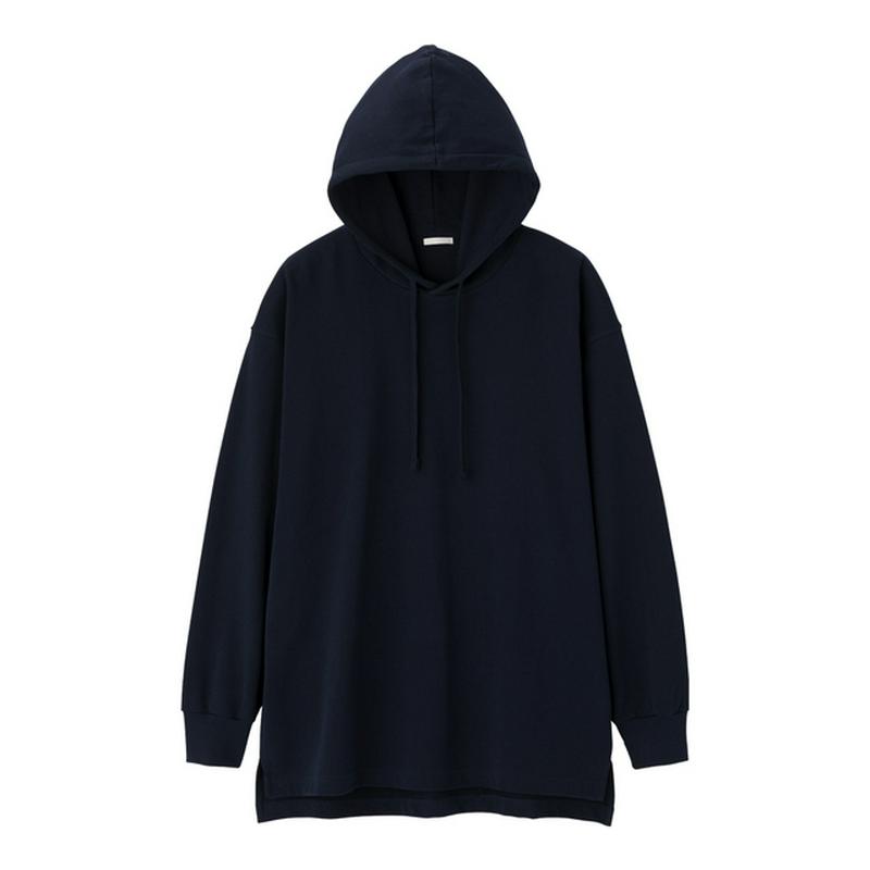 ロングスウェットプルパーカ(長袖)