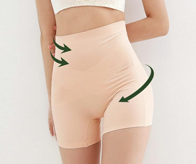 シームレスシェイパーパンツ・全3色・e43779 レディース 【uw】【カバーパンツ シェイパー パンツ インナーウェア 5分丈