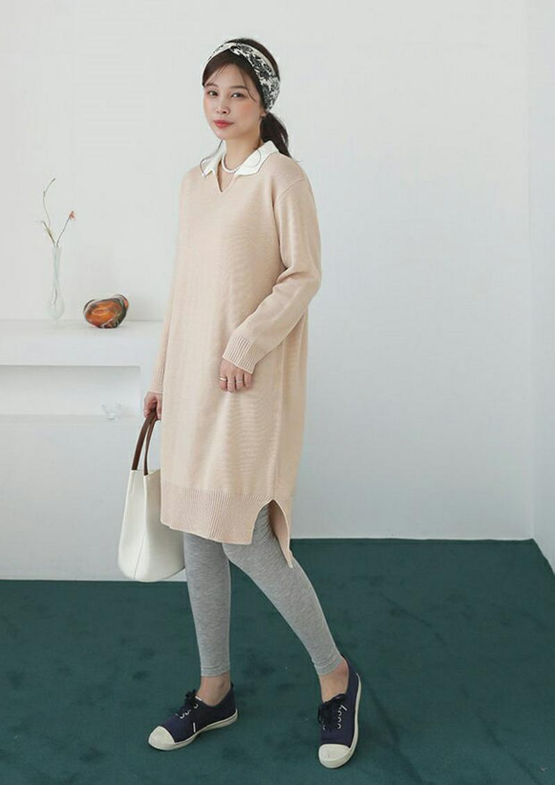 2TYPEカラーニットワンピース・全3色・b61080 レディース【ops】【ワンピース ミディ丈 ミディワンピース ミディアム