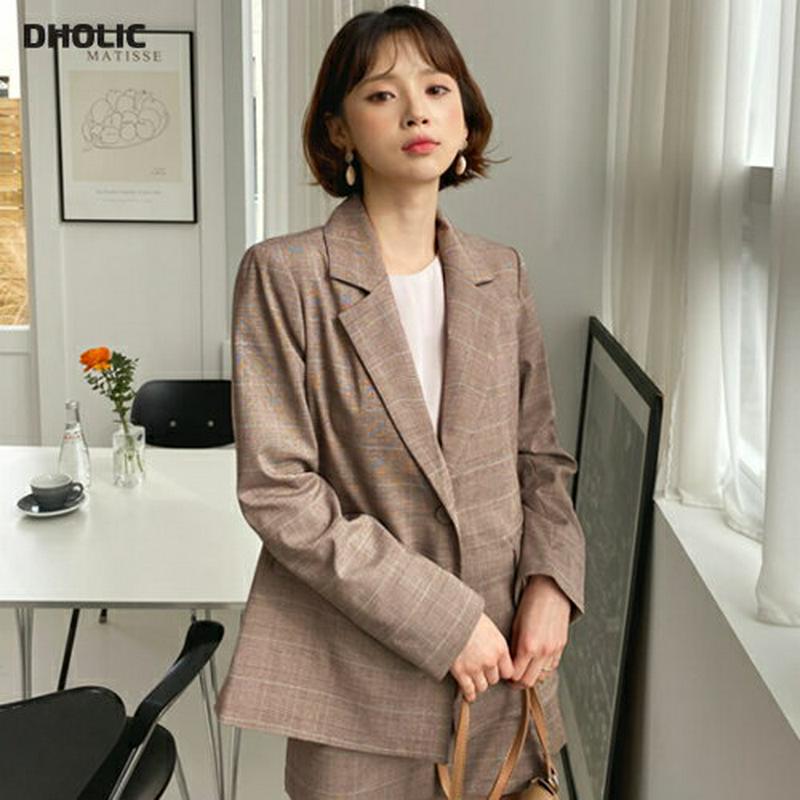 チェックミドルジャケット・全2色・t57881 レディース 【jk】【ジャケット アウター テーラードジャケット チェック 長袖