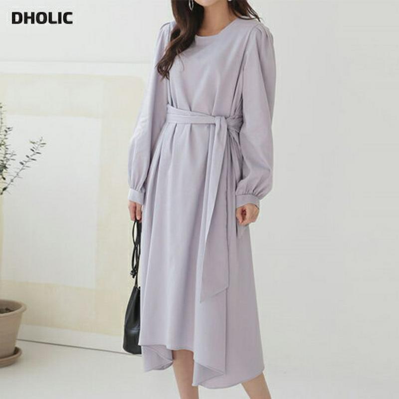 ウエストリボンワンピース・全3色・t57879 レディース 【ops】【ワンピース ロング ロング丈 ロングワンピース リボン 