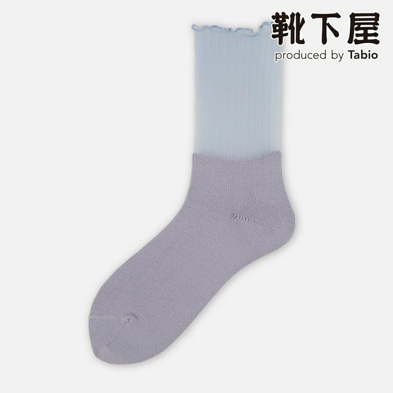 【あす楽】【靴下屋】 ローゲージ透けルーズソックス / 靴下 タビオ Tabio くつ下 レディース 日本製