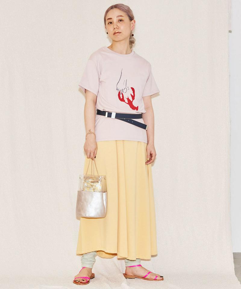 ○CLASSIC天竺　お尻ギュッとプリントTシャツ（caph troupe）