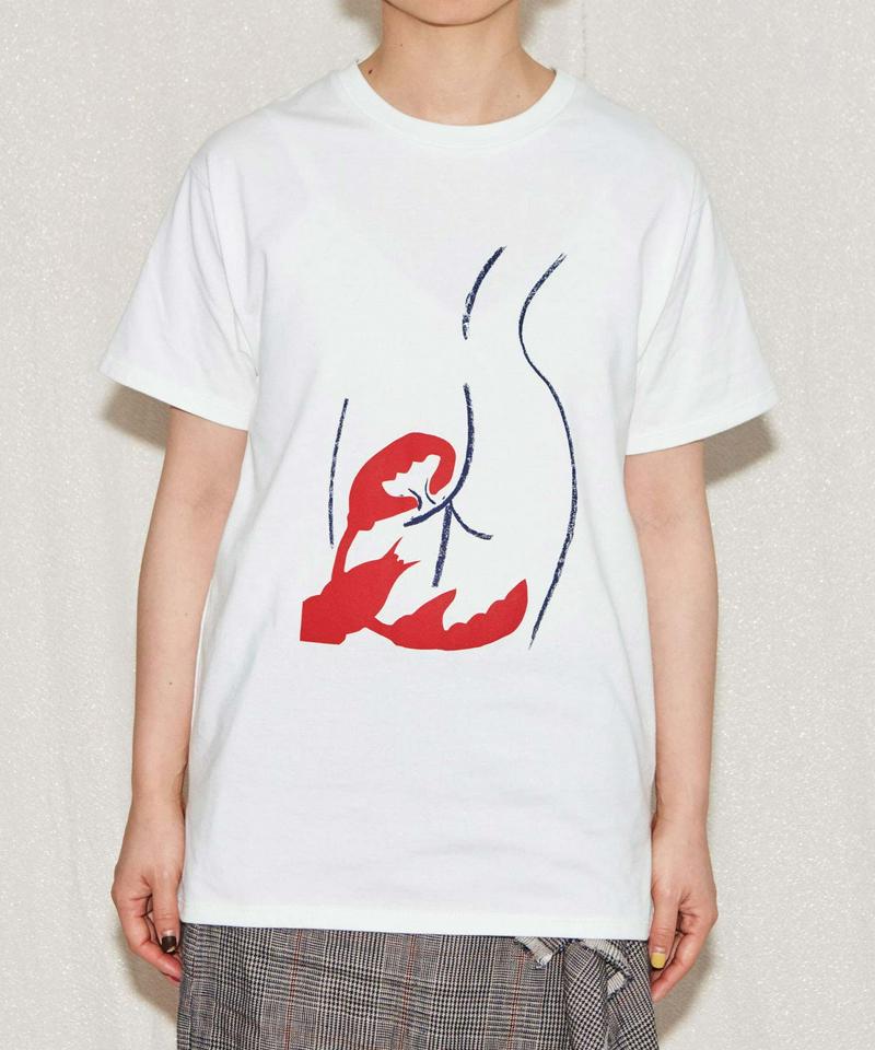 ○CLASSIC天竺　お尻ギュッとプリントTシャツ（caph troupe）