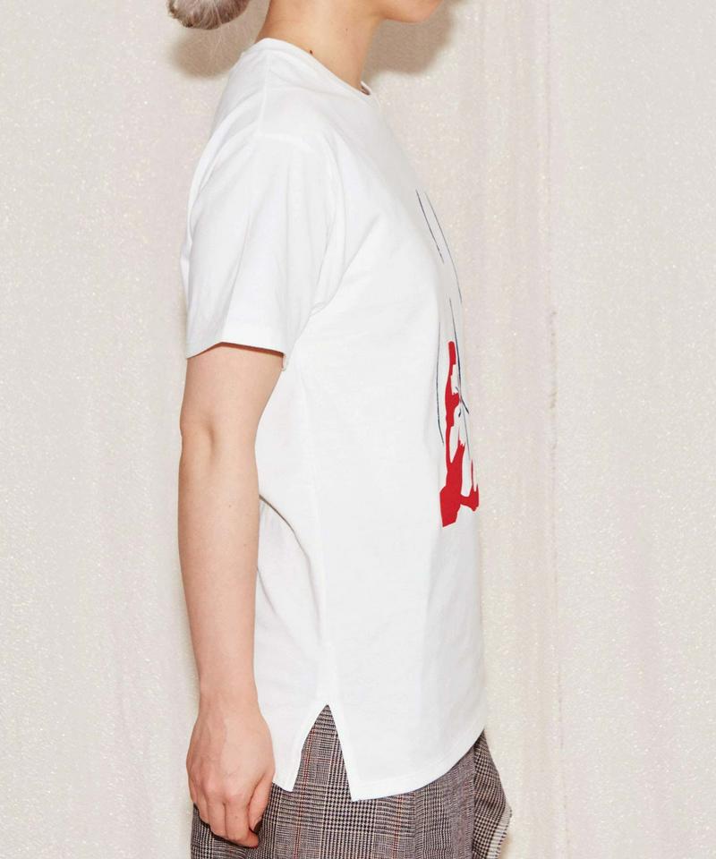 ○CLASSIC天竺　お尻ギュッとプリントTシャツ（caph troupe）