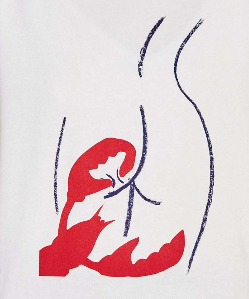 ○CLASSIC天竺　お尻ギュッとプリントTシャツ（caph troupe）