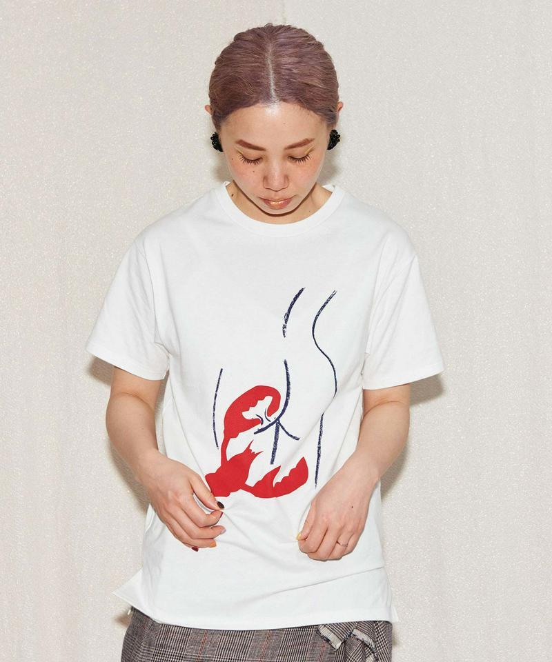 ○CLASSIC天竺　お尻ギュッとプリントTシャツ（caph troupe）
