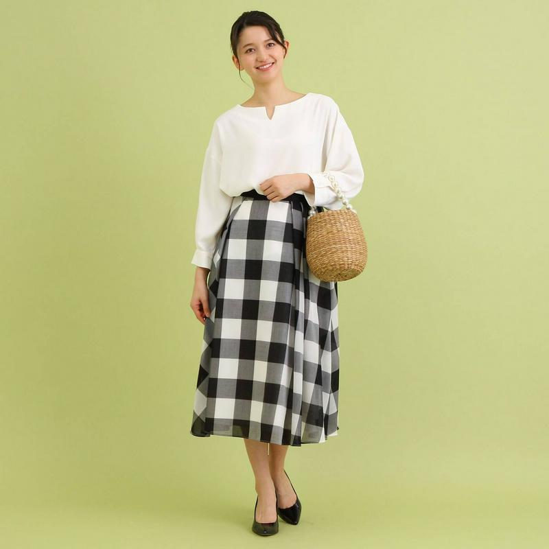 ＲＵＥ　ＤＥＳ　ＣＨＡＴＳ　スキッパーネックブラウス（ａｎａｔｅｌｉｅｒ／アナトリエ）