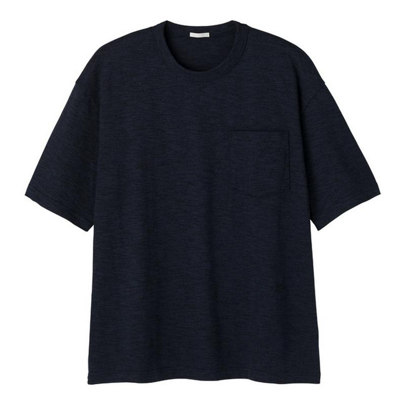 ビッグT(5分袖)(メランジ)