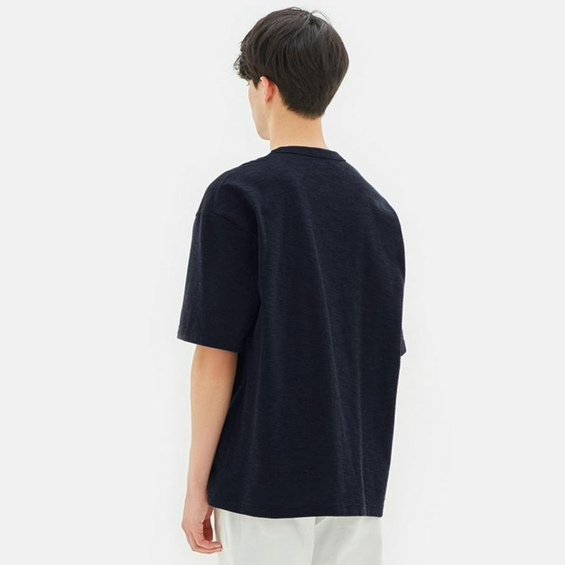 ビッグT(5分袖)(メランジ)
