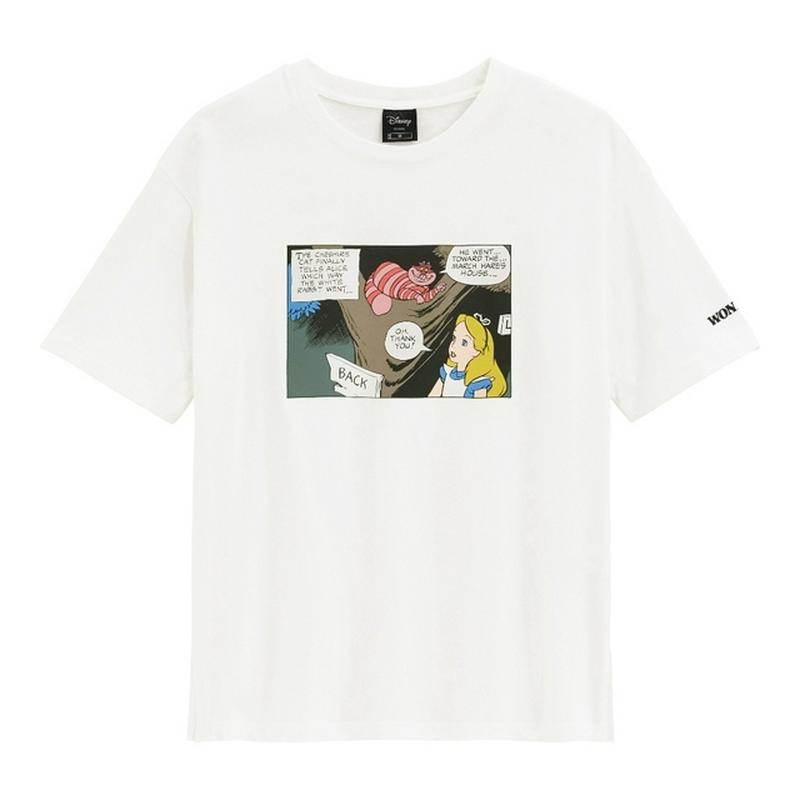 グラフィックT(5分袖)Disney1Y+E