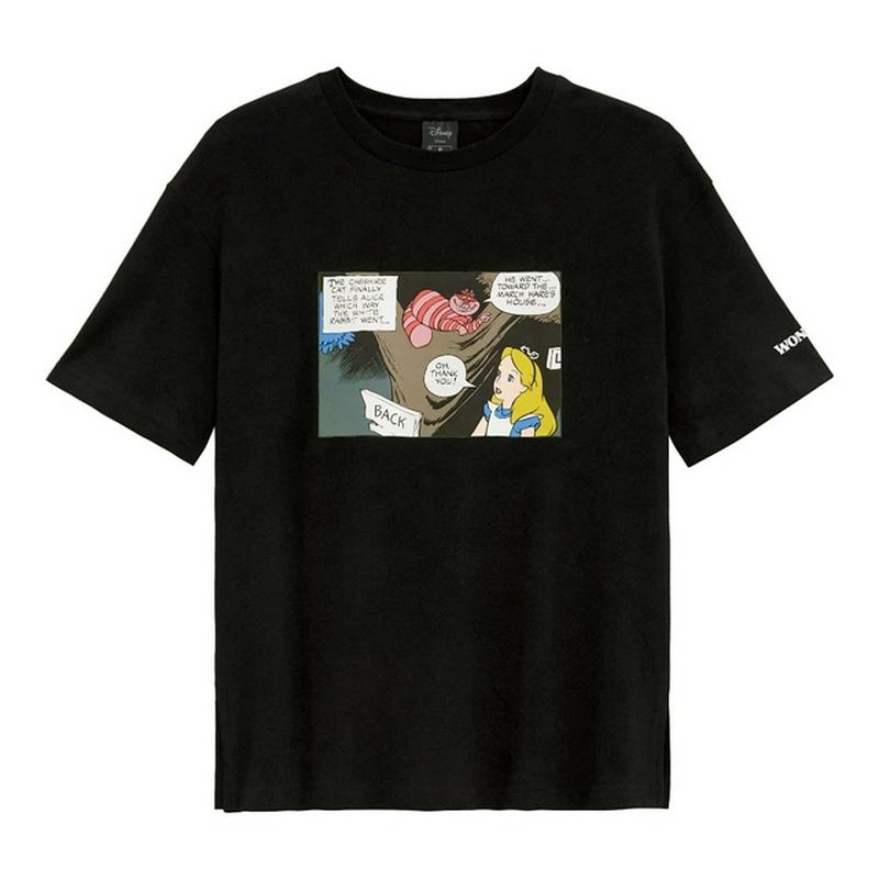 グラフィックT(5分袖)Disney1Y+E