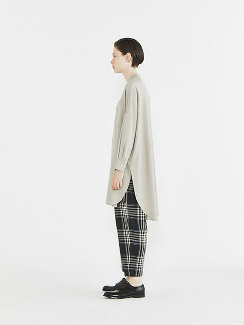 【MARKDOWN】 　バンドカラーロングシャツ