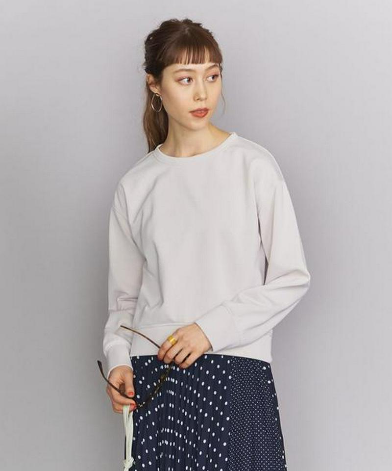 BY スウェットクルーネックロングスリーブプルオーバー