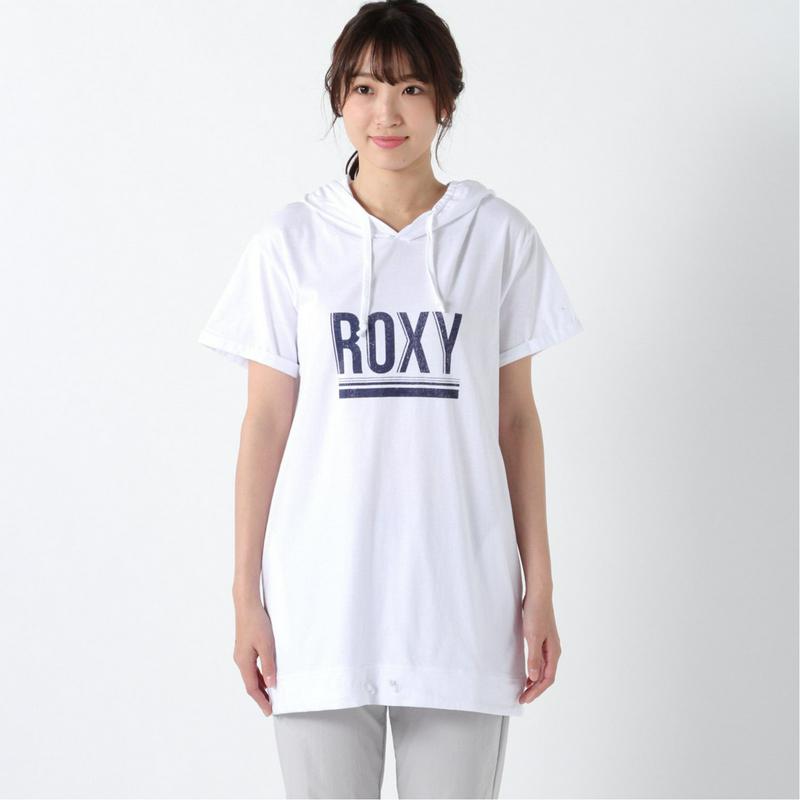 プリント半袖チュニックパーカー（ロキシー/ROXY）