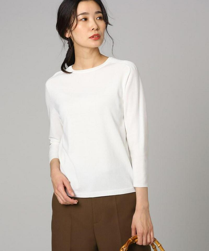 シルクレーヨン7分丈プルオーバー