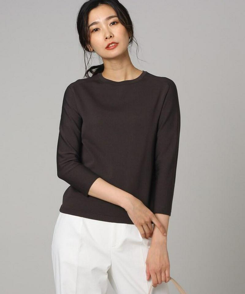 シルクレーヨン7分丈プルオーバー