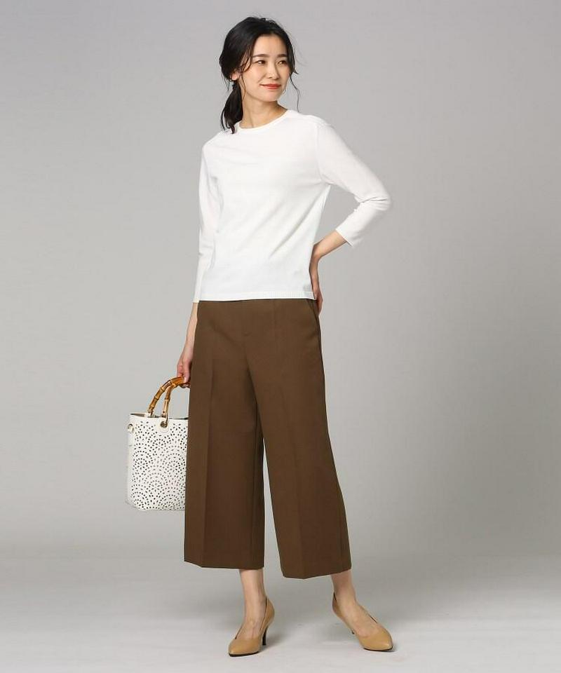 シルクレーヨン7分丈プルオーバー