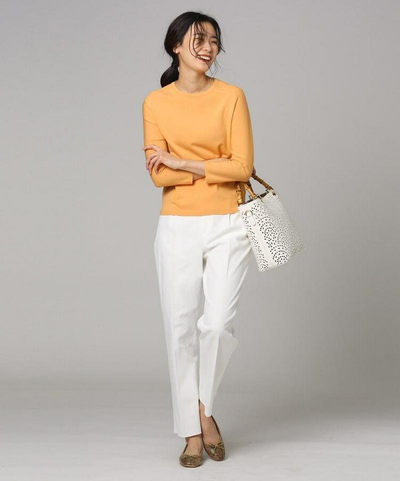 シルクレーヨン7分丈プルオーバー