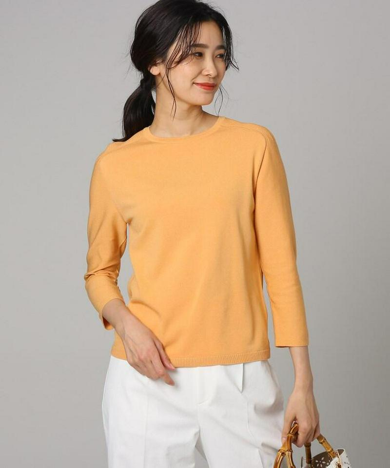 シルクレーヨン7分丈プルオーバー