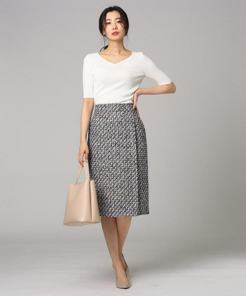 ボイルコットンVネックプルオーバー