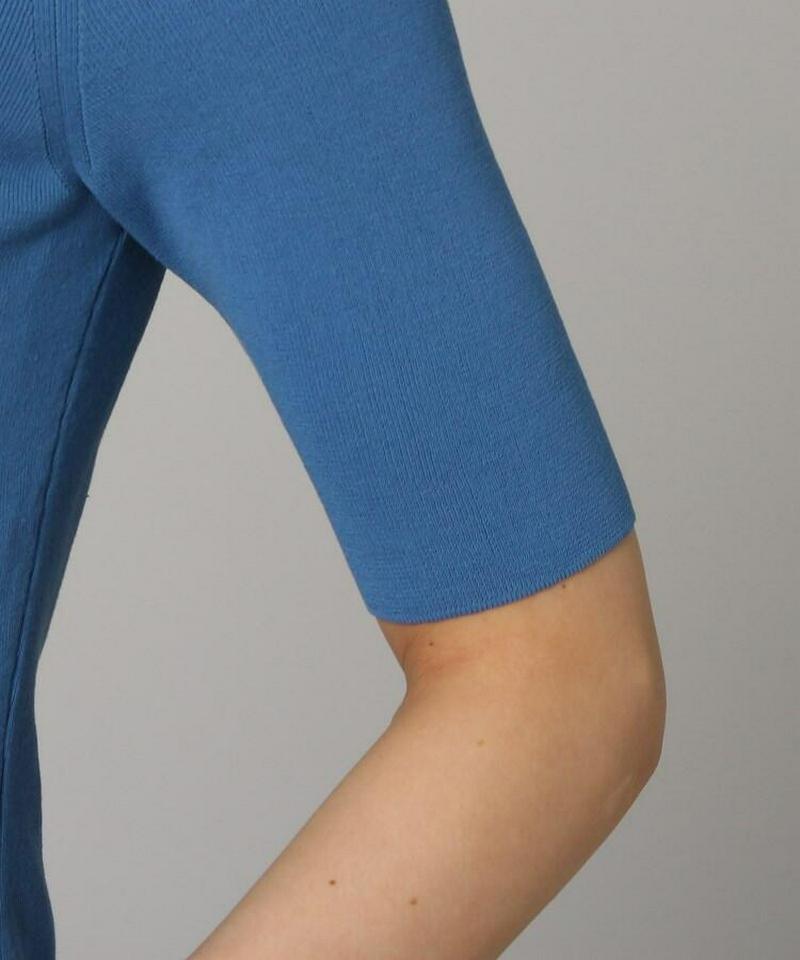 ボイルコットンVネックプルオーバー