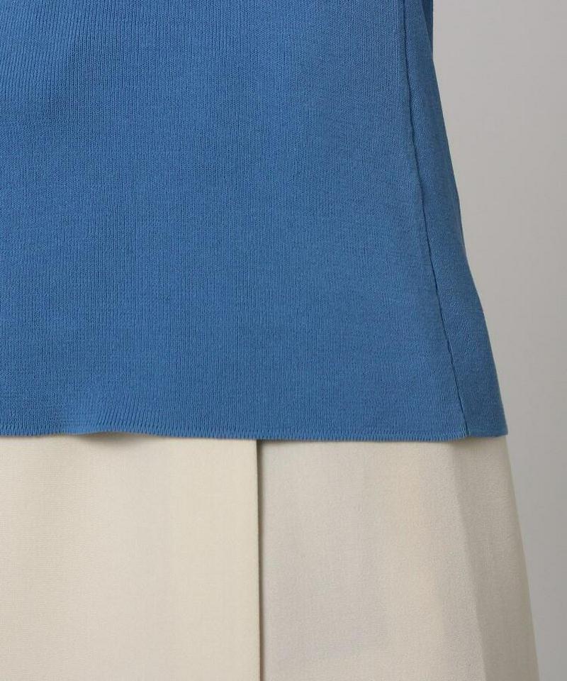 ボイルコットンVネックプルオーバー