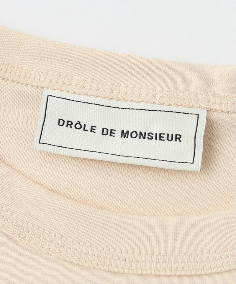 【DROLE DE MONSIEUR / ドロール・ド・ムッシュ】ロゴクラシックTシャツ