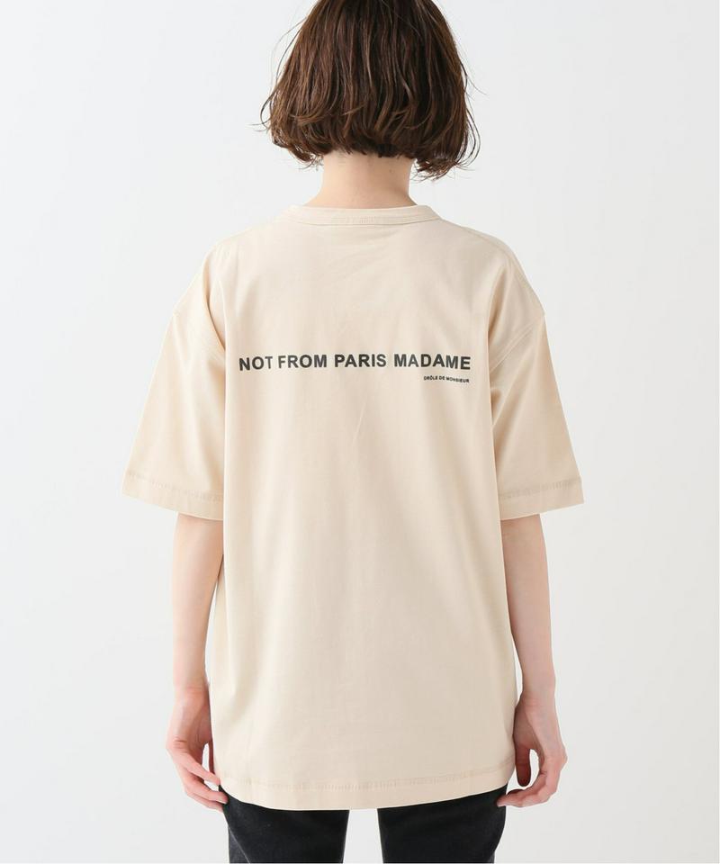 【DROLE DE MONSIEUR / ドロール・ド・ムッシュ】ロゴクラシックTシャツ