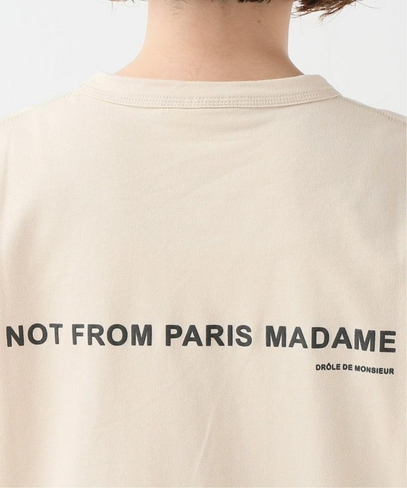 【DROLE DE MONSIEUR / ドロール・ド・ムッシュ】ロゴクラシックTシャツ